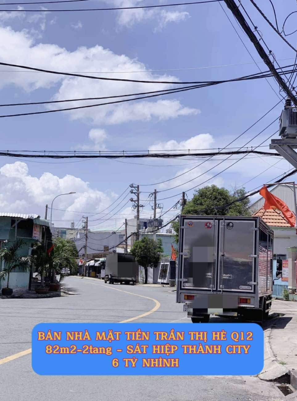 Bán nhà mặt tiền Trần Thị Hè Q12 - 82m2-2tang , sát Hiệp Thành City - 6 tỷ nhỉnh 0932030061