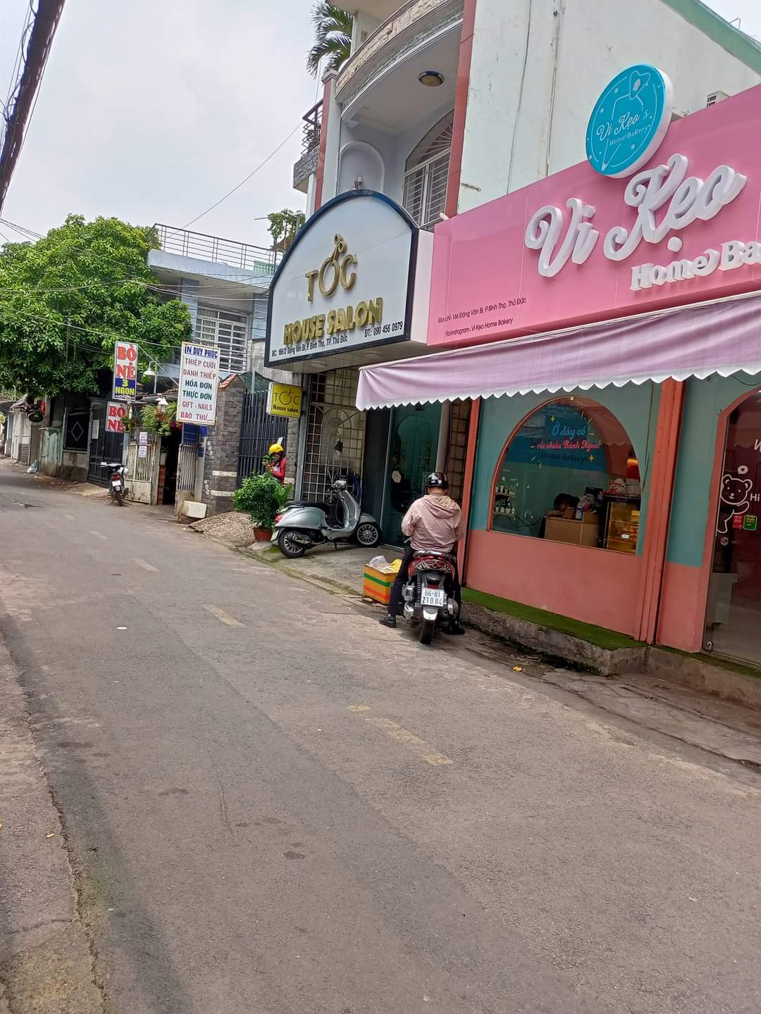 Bán nhà riêng kinh doanh Bình Thọ 45m đang kinh doan salon tóc đường xe tải