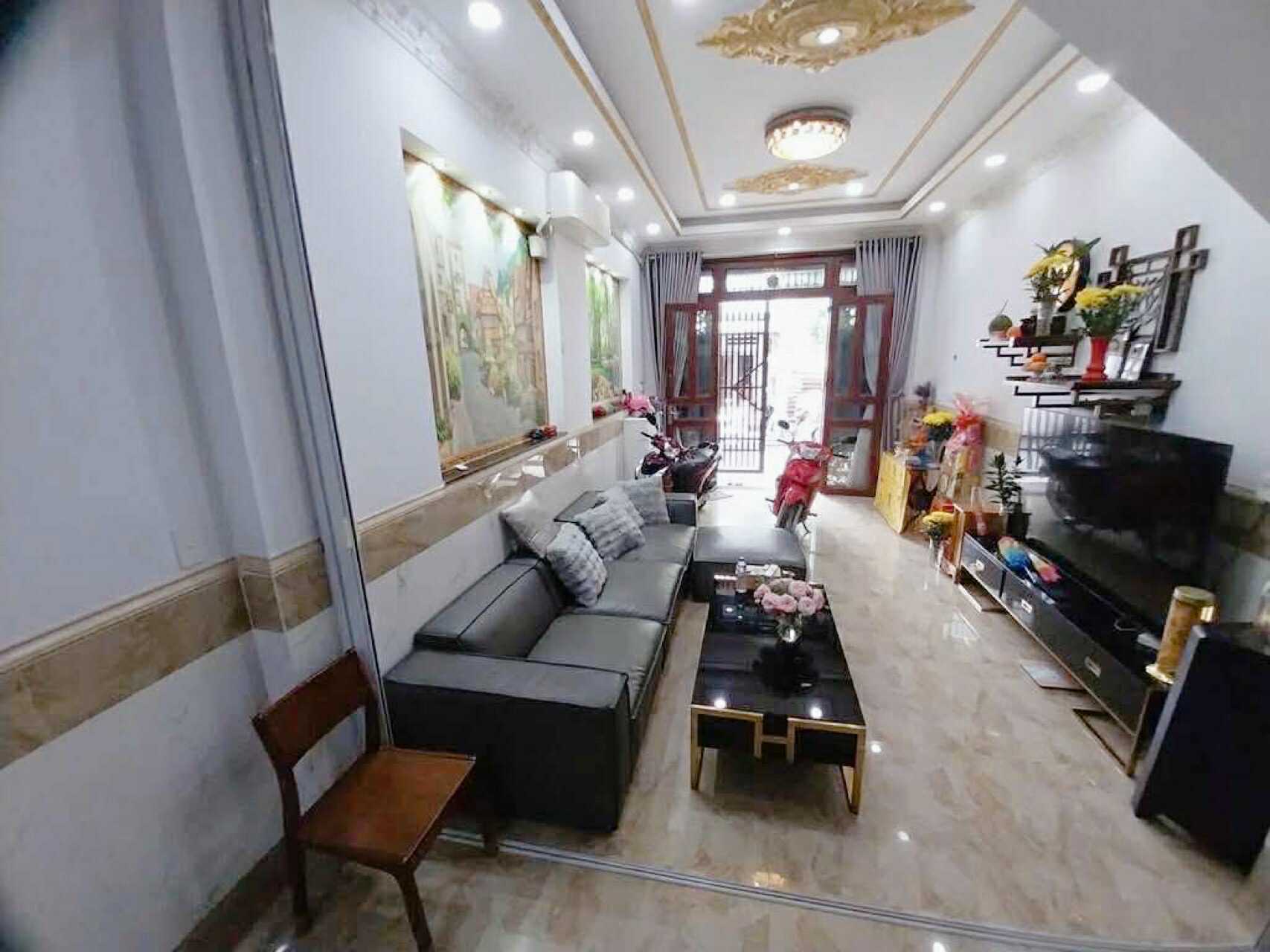 Bán nhà hxh Trần Thị Cờ QUẬN 12 , 57m2-3tang , liền kề Cầu Dừa , 4 tỷ nhỉnh 0932030061
