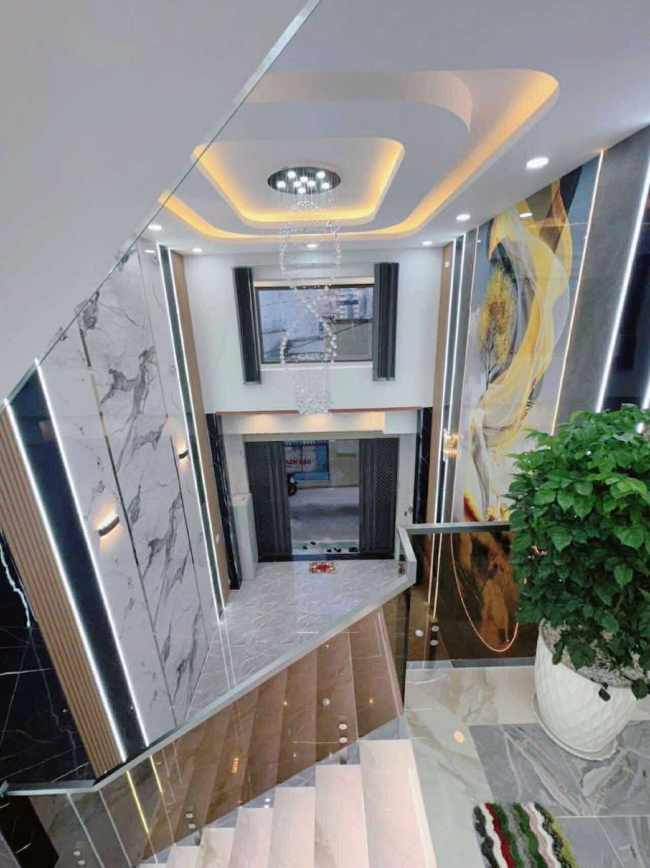 Nhà mới full nt hxh 56m2-5tang sát mt Lâm Thị Hố Q12 , gần Hiệp Thành City - 6 tỷ nhỉnh 0932030061