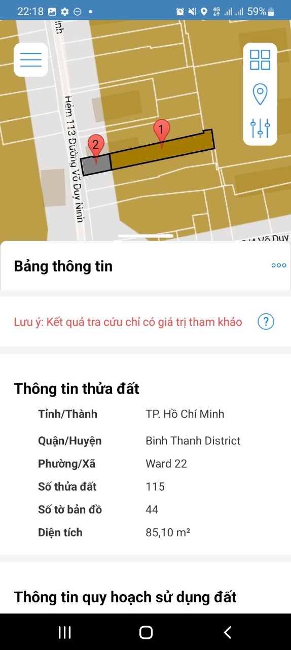Chính chủ cần bán nhà tại 113/14 Võ Duy Ninh phường 22 quận Bình Thạnh