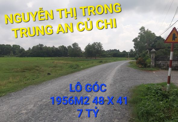 1956m2 chỉ 7 tỷ Nguyễn Thị Trong Trung An Củ Chi TPHCM