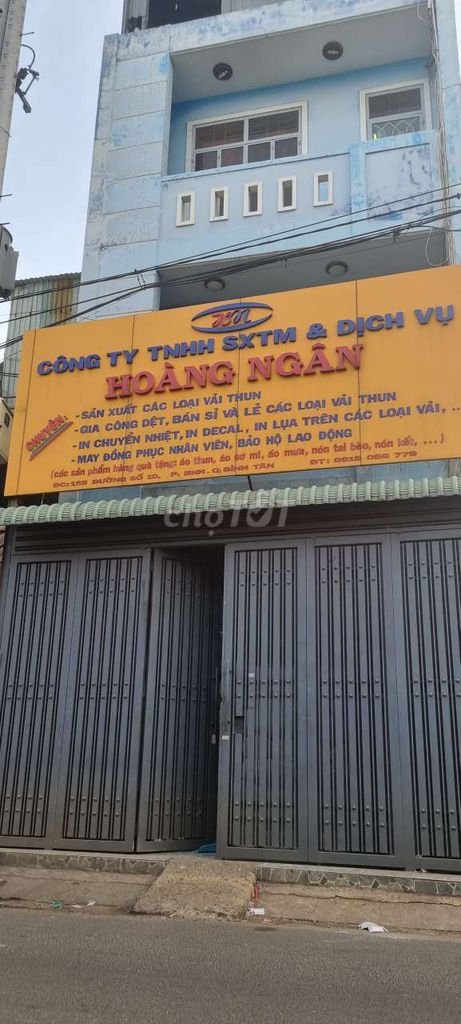 Cho thuê nhà xưởng tại Bình Tân ,TPHCM
