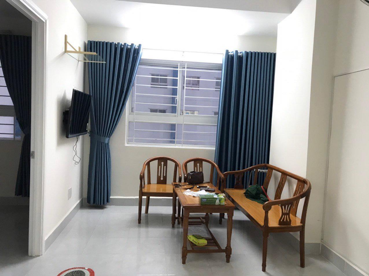 Cho thuê căn hộ GÓC tại Bình Tân, chung cư 35 Hồ Học Lãm, 2PN - 2WC DT 64m2 5.5 triệu/tháng.