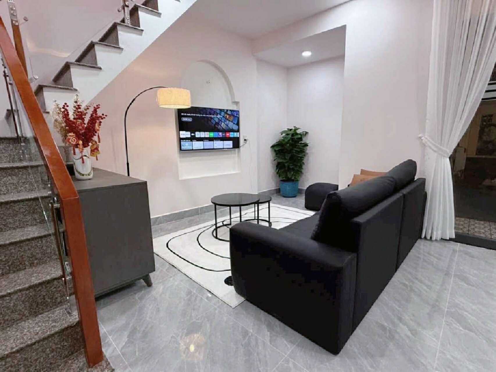 Căn góc hxh full nt Thới An 16 Q12 , 42m2-2tang , thiết kế homestay độc lạ , 4 tỷ nhỉnh 0932030061